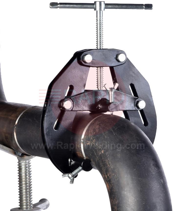 EZR12  Black Bridge Pipe Clamp, 5 - 12